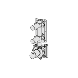 Thermostatic with 2-way manifold