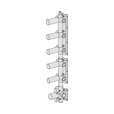 Thermostatic with 5-way manifold