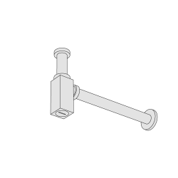 Squared siphon