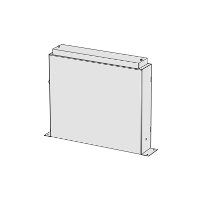 Built-in box for 4-hole bath group